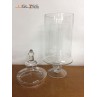 (AMORN) Jar C14/45 - Handmade Colour Dozen Transparent Glass Cover, Height 49 cm.